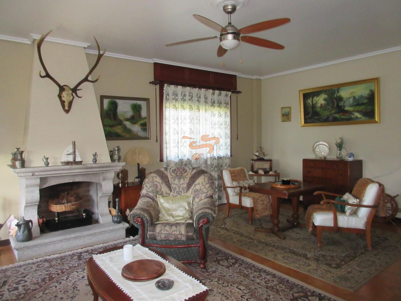 Sala de estar de Casa o chalet en venta en Ares con Calefacción, Jardín privado y Terraza