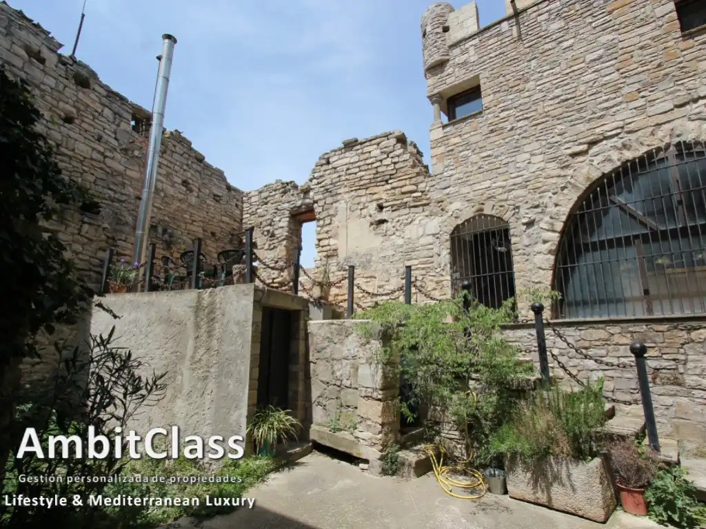 Vista exterior de Casa o xalet en venda en Vallfogona de Riucorb amb Calefacció, Jardí privat i Terrassa