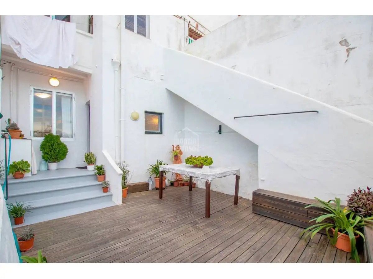 Terrassa de Apartament en venda en Maó - Mahón amb Jardí privat i Terrassa