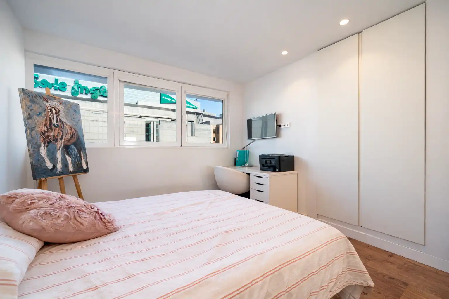 Bedroom of Apartments for sale in  Palma de Mallorca  with Air Conditioner and Balcony