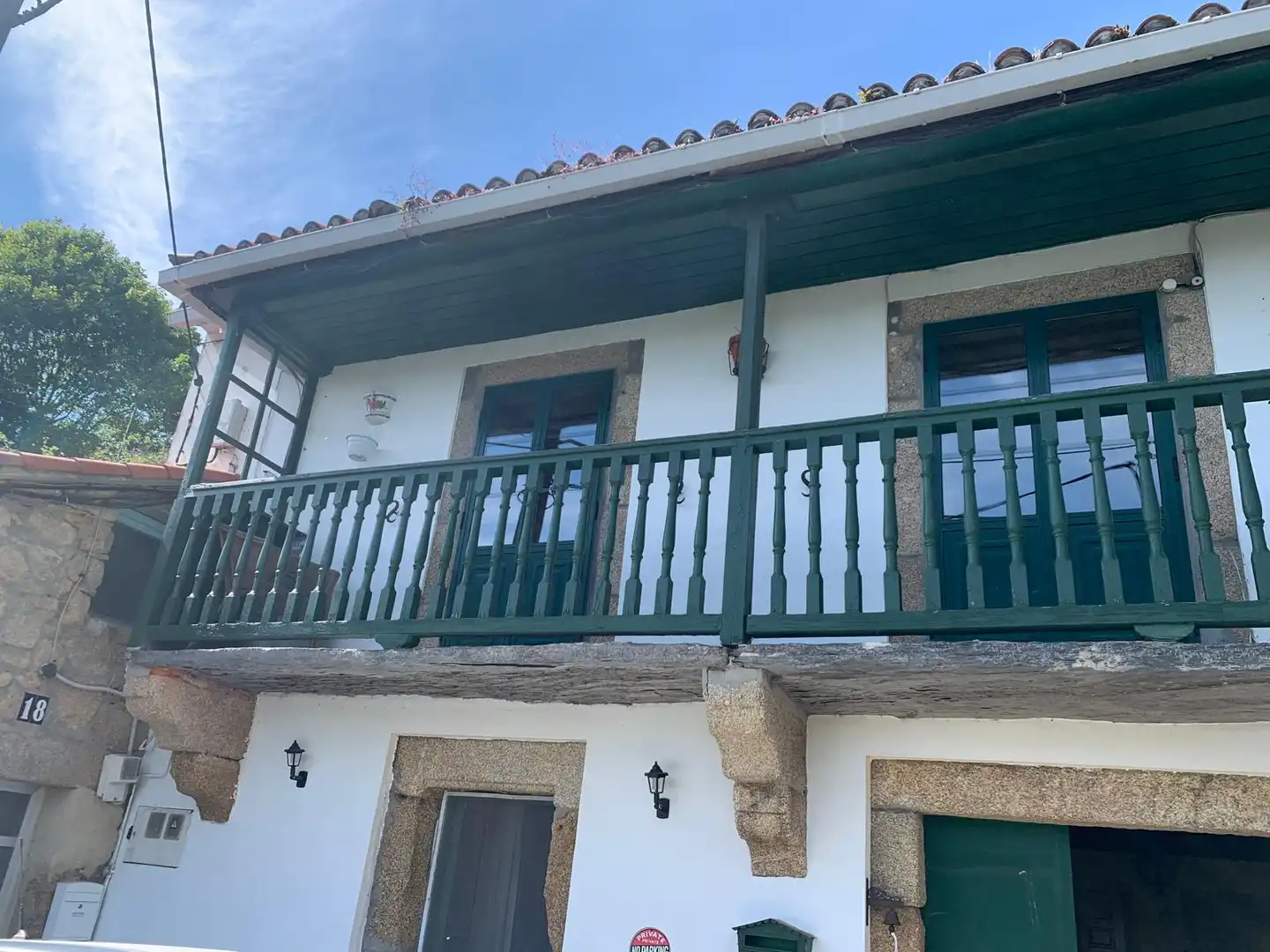 Exterior view of Detached homes for sale in Ferrol  with Heating, Private garden and Parquet flooring