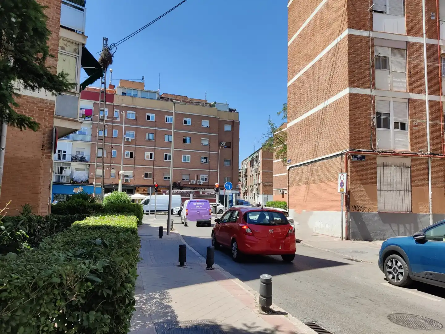 Vista exterior de Piso en venta en Madrid con Calefacción, Jardín privado y Terraza