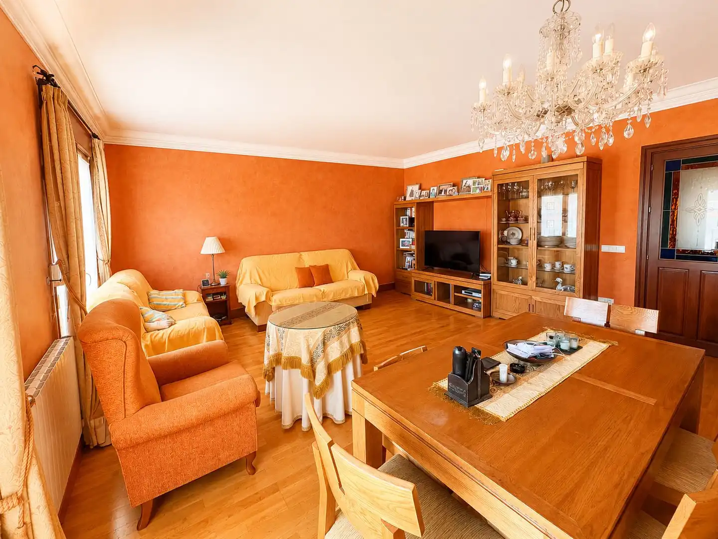 Sala d'estar de Casa o xalet en venda en Manzanares amb Aire condicionat, Calefacció i Terrassa