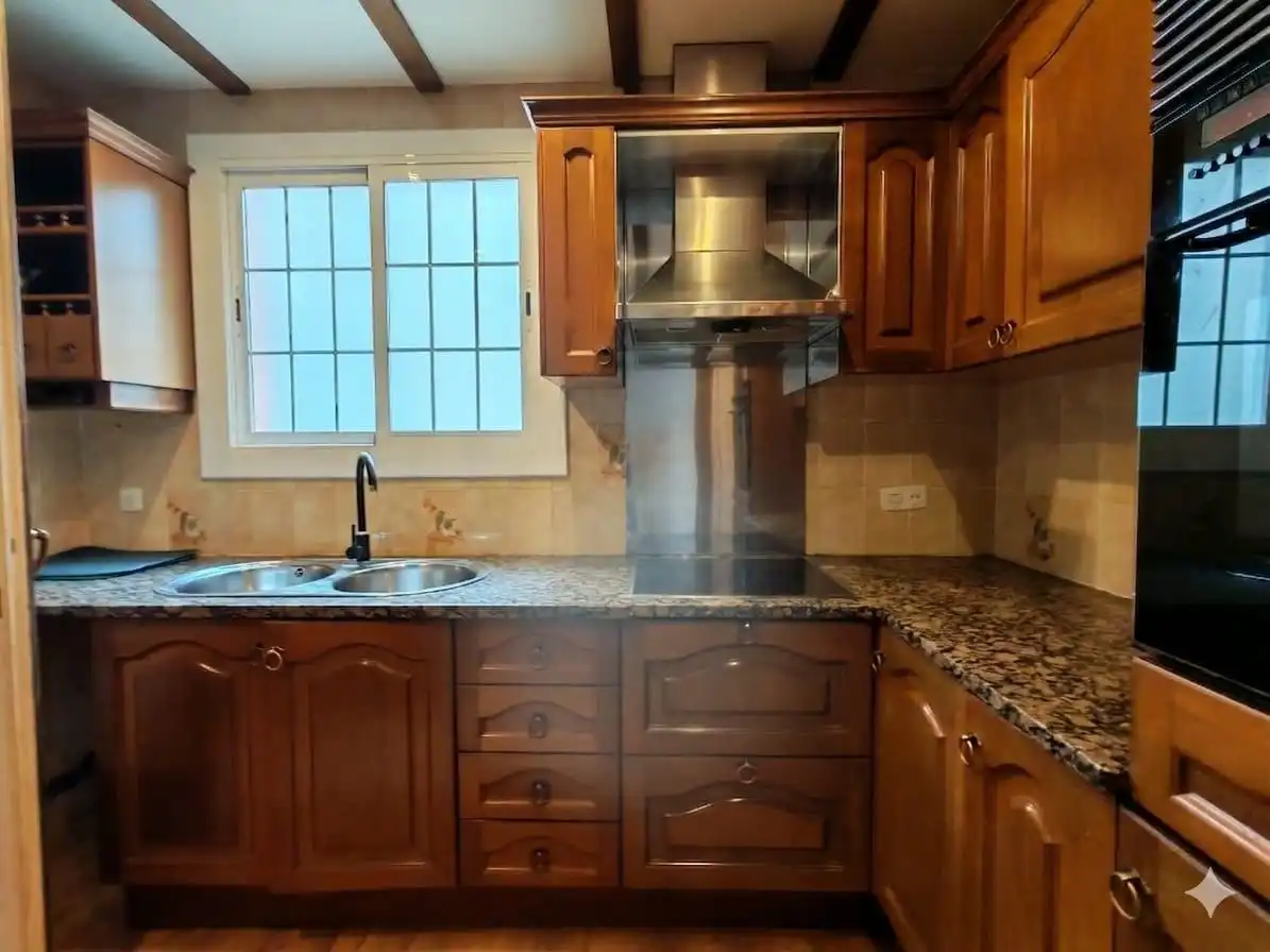 Cocina de Apartamento en venta en Barcelona con Calefacción, Parquet y Balcón