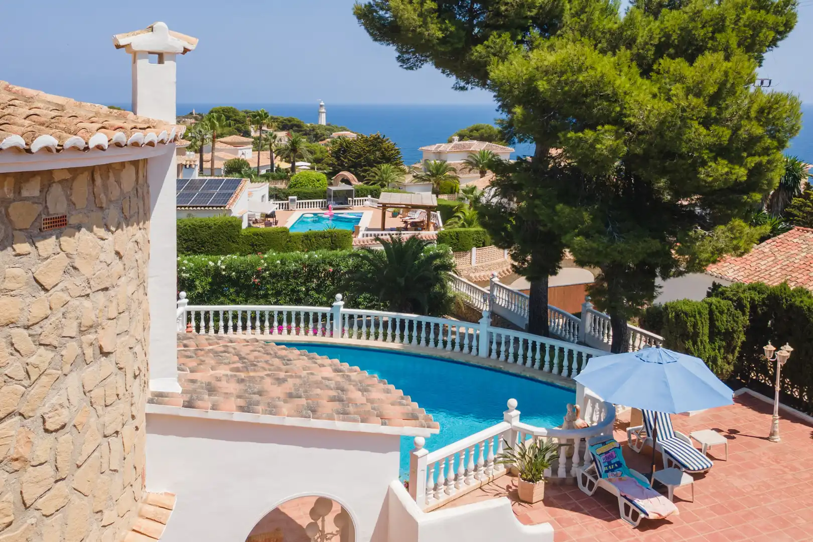 Piscina de Casa o chalet en venta en Jávea / Xàbia con Jardín privado, Terraza y Piscina