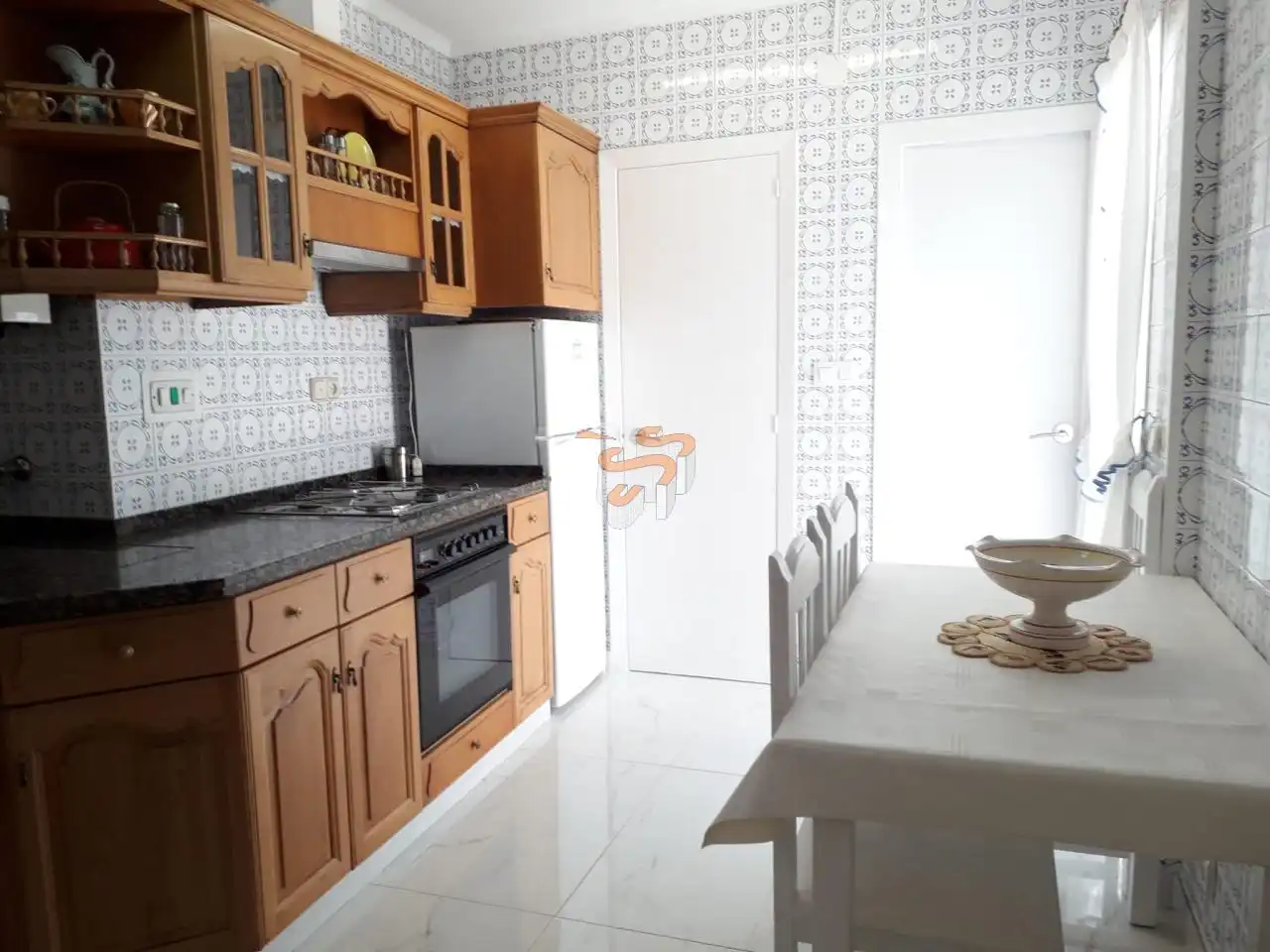 Küche von Wohnung zur Miete in Ferrol mit Terrasse und Möbliert
