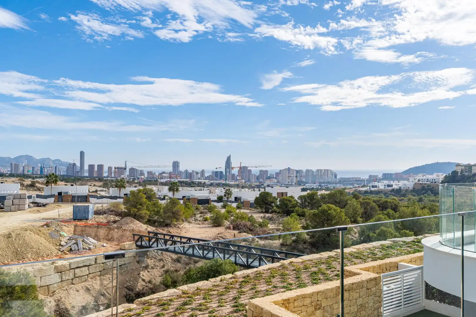 Vista exterior de Estudio en venta en Finestrat con Piscina comunitaria