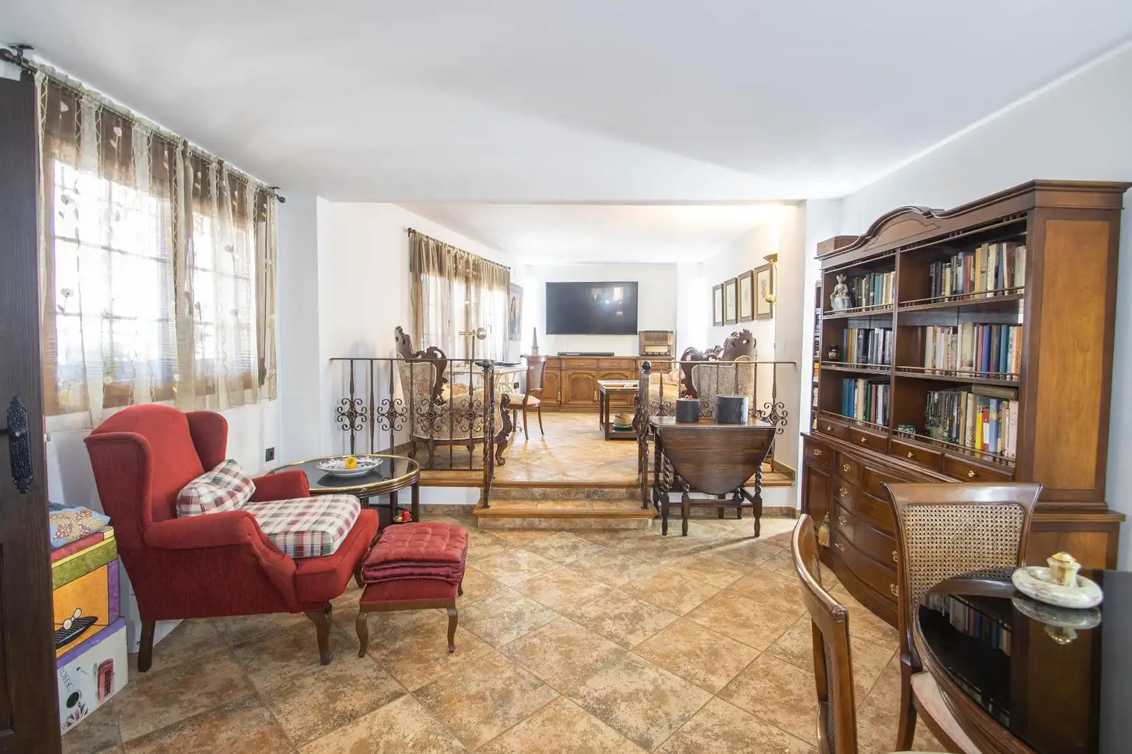 Sala de estar de Casa o chalet en venta en Peligros con Aire acondicionado, Calefacción y Jardín privado