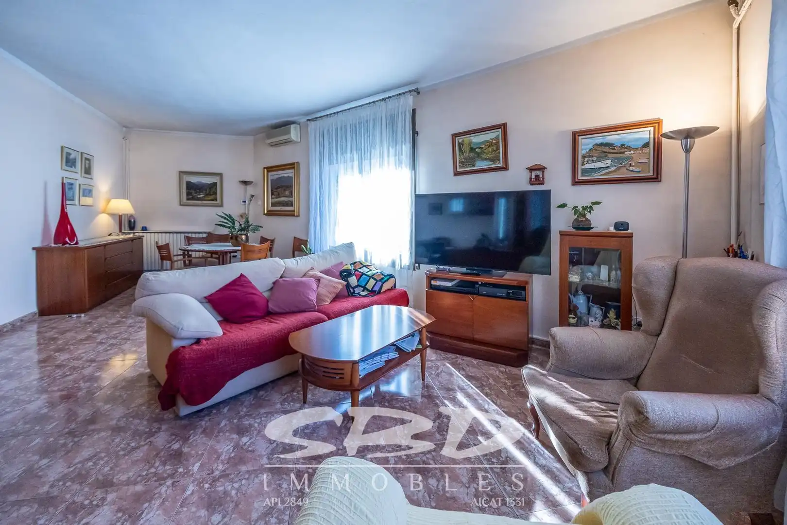 Sala de estar de Casa o chalet en venta en Sabadell con Aire acondicionado, Calefacción y Terraza
