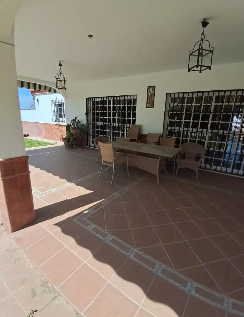 Terraza de Casa o chalet en venta en Palomares del Río con Aire acondicionado, Jardín privado y Terraza