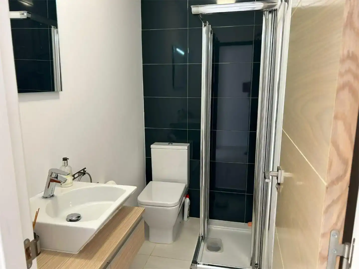 Badezimmer von Wohnung zum Verkauf in Orihuela mit Klimaanlage, Schwimmbad und Balkon