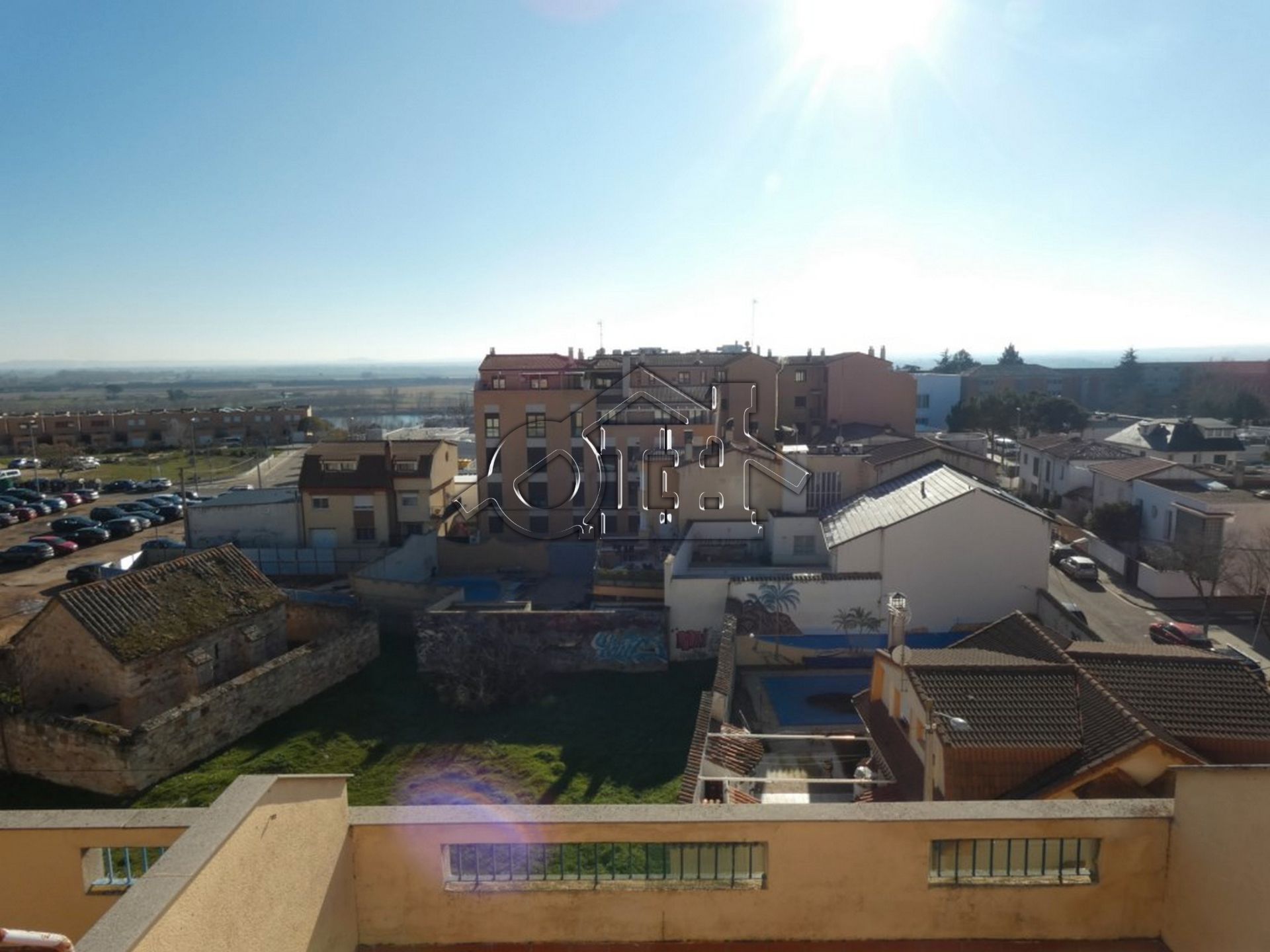 Exterior view of Attic for sale in Zamora Capital   with Heating, Parquet flooring and Terrace