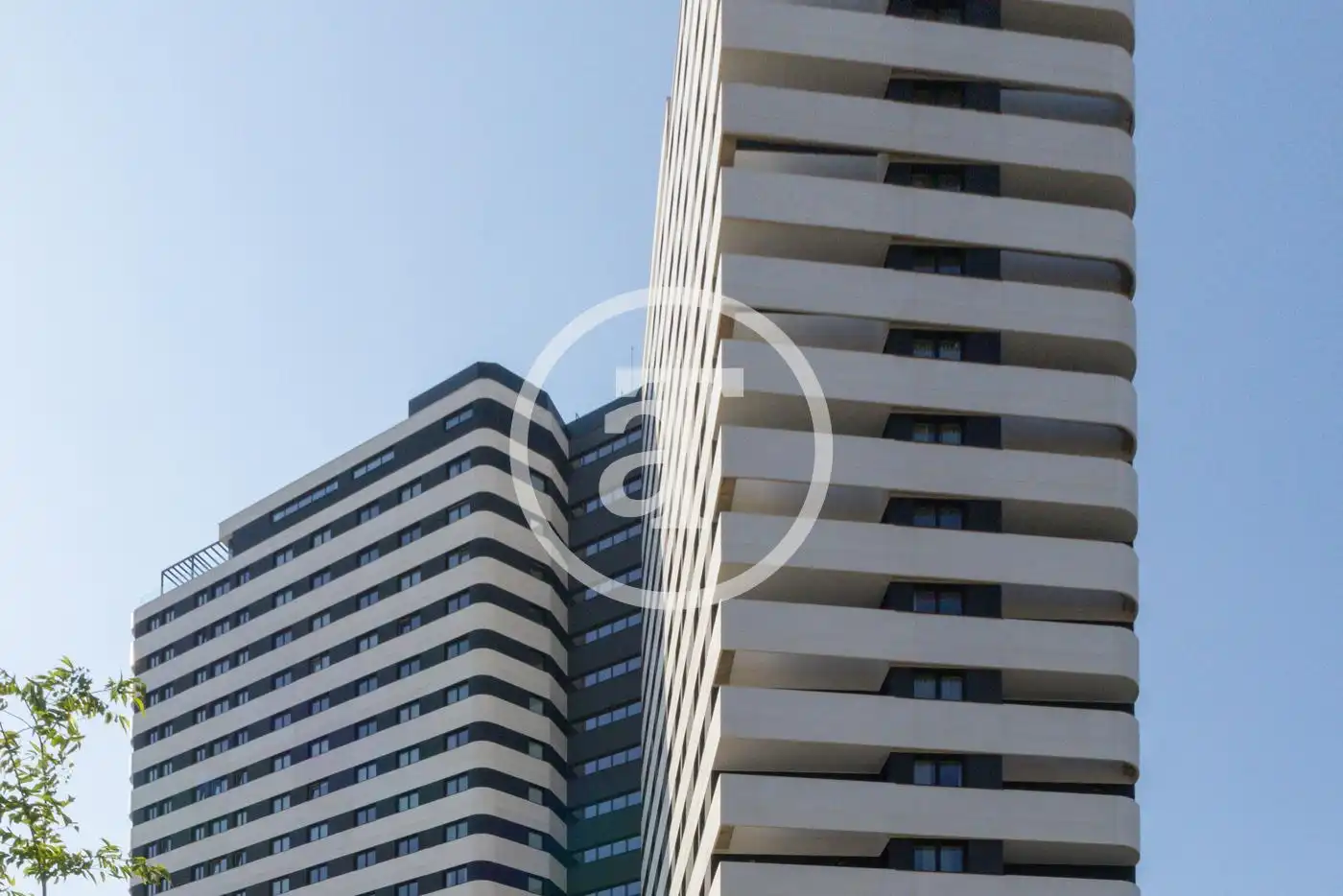 Außenansicht von Wohnung zur Miete in Alcobendas mit Klimaanlage, Heizung und Möbliert