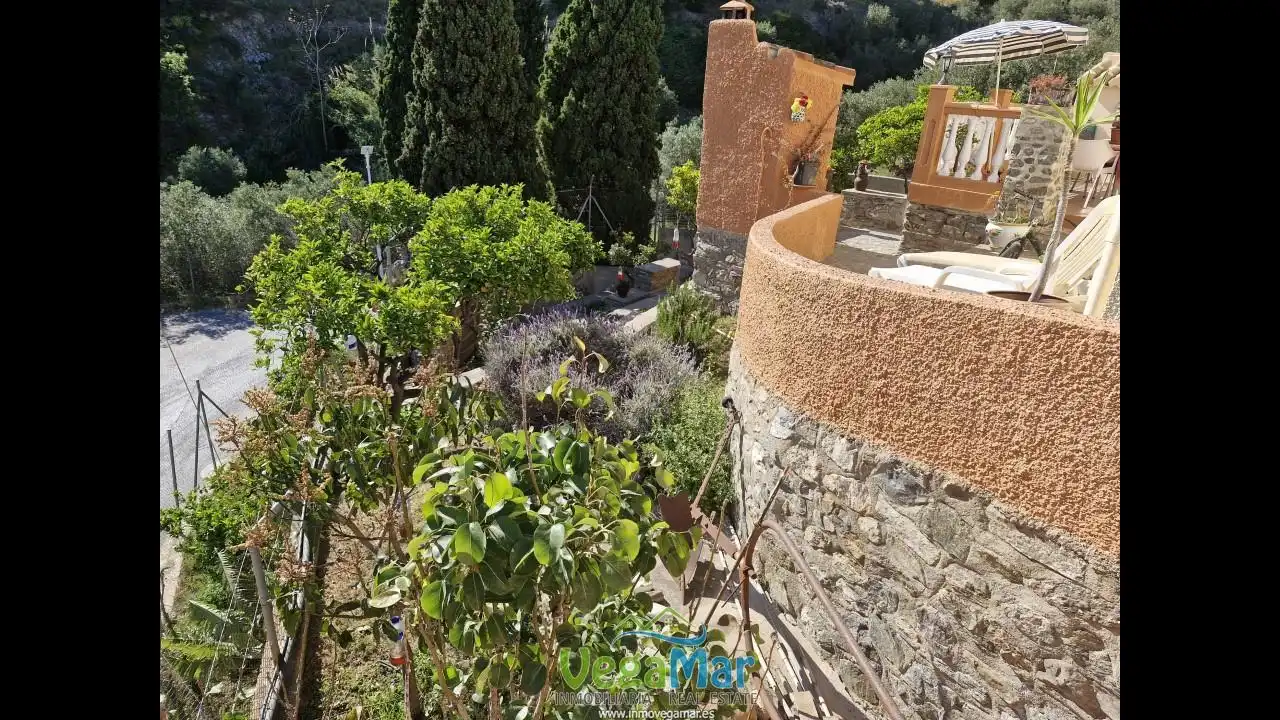 Jardín de Casa o chalet en venta en Almuñécar con Aire acondicionado, Jardín privado y Terraza
