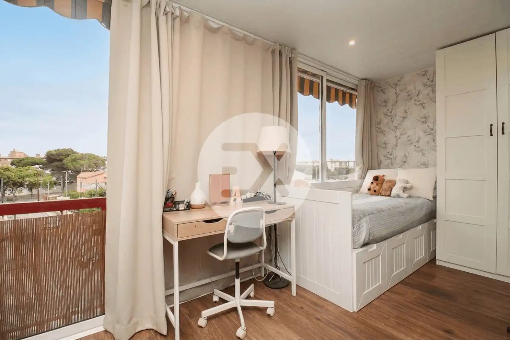 Bedroom of Flat for sale in Castelldefels  with Air Conditioner, Heating and Storage room