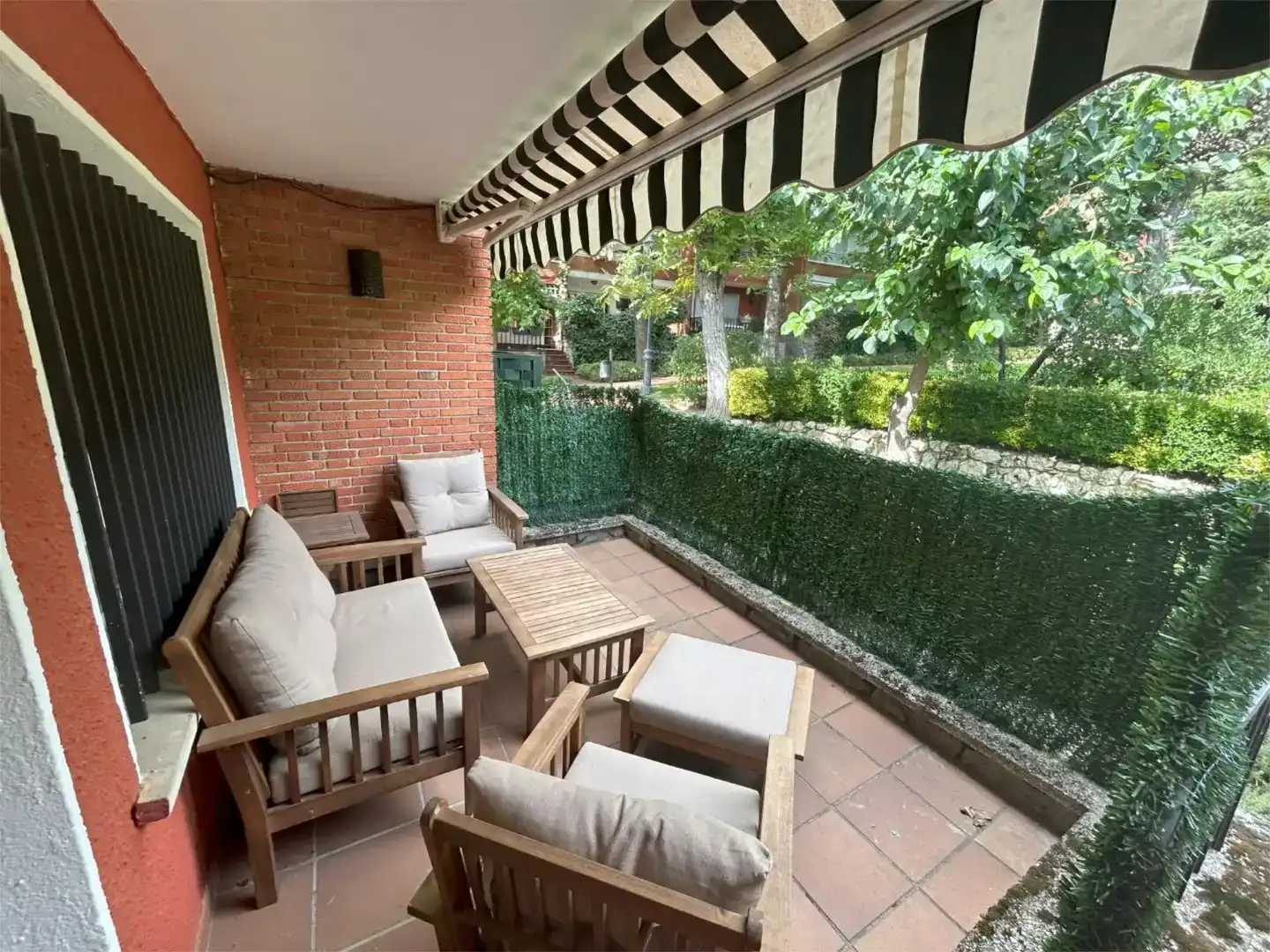 Terraza de Casa o chalet en venta en Navacerrada con Jardín privado, Trastero y Piscina