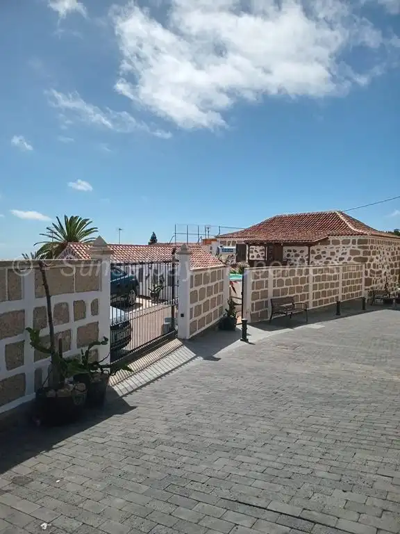 Vista exterior de Finca rústica en venta en Granadilla de Abona con Jardín privado, Terraza y Piscina