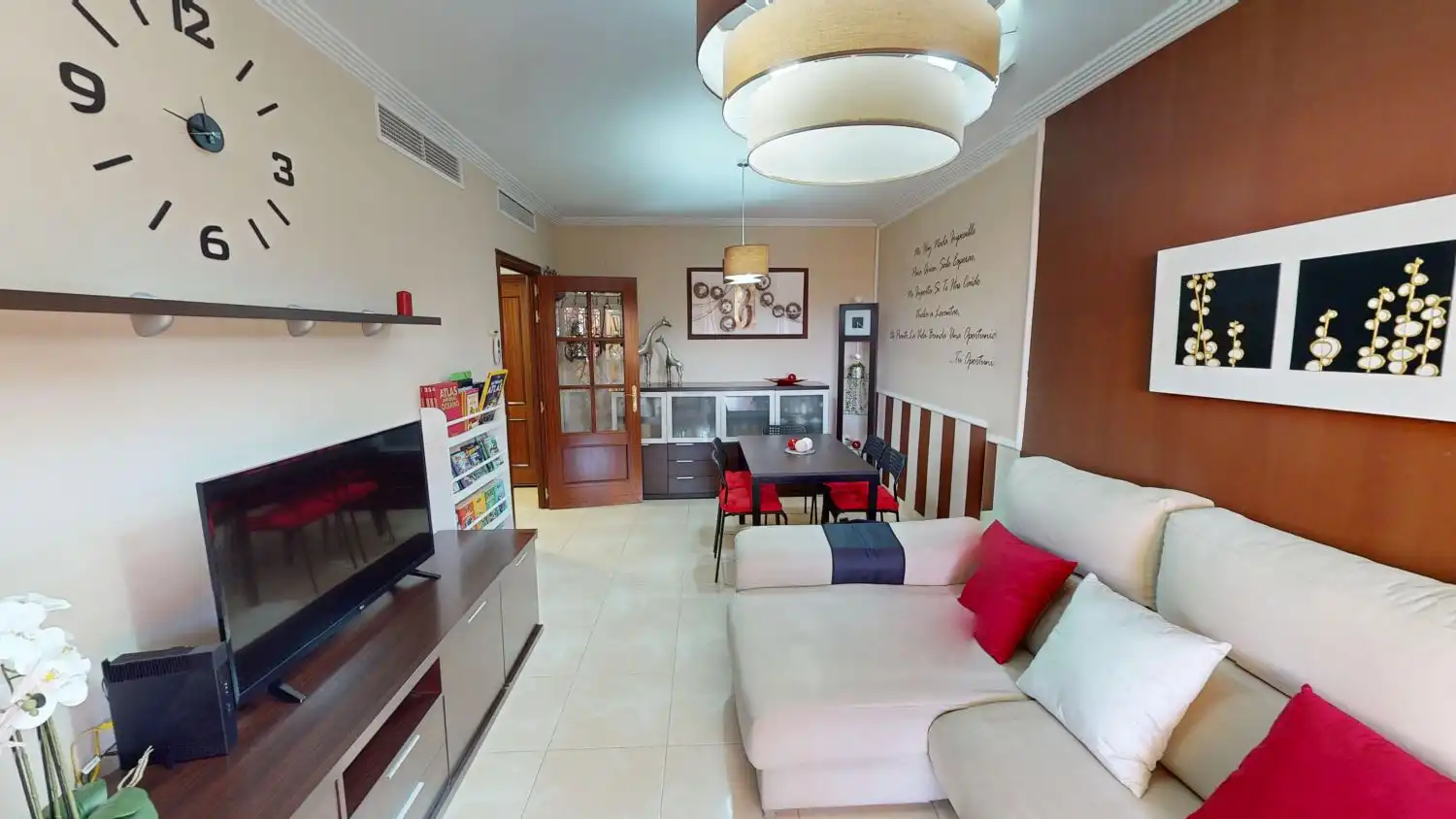 Sala d'estar de Pis en venda en Alcalá de Guadaira amb Aire condicionat i Terrassa