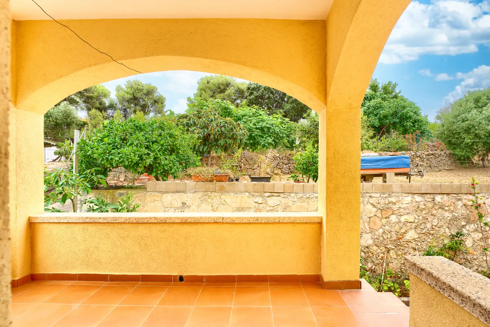 Jardí de Casa o xalet en venda en Castellet i la Gornal amb Jardí privat, Terrassa i Moblat