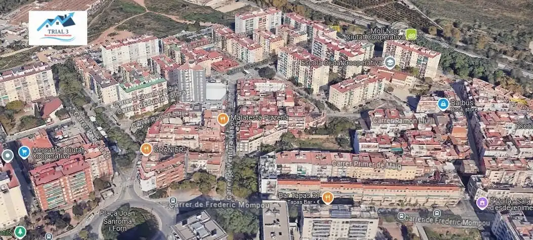 Vista exterior de Pis en venda en Sant Boi de Llobregat amb Balcó