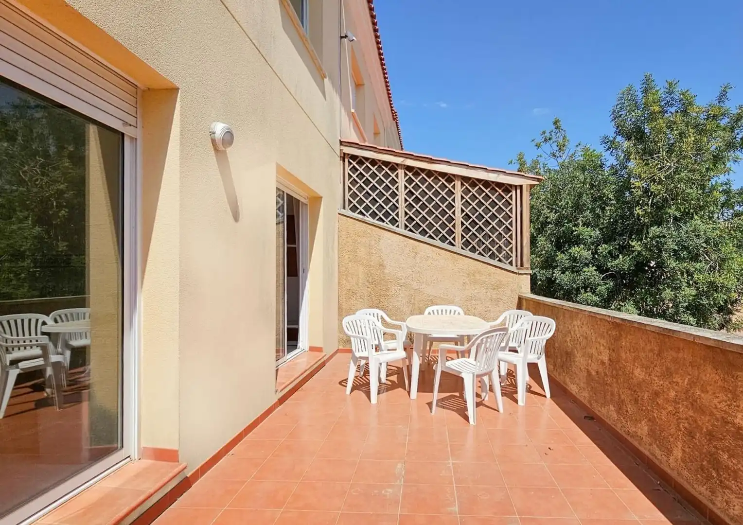 Terrassa de Casa adosada en venda en Alcanar amb Calefacció, Jardí privat i Terrassa