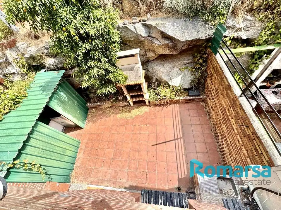 Terrassa de Casa adosada en venda en Cebreros amb Calefacció, Jardí privat i Terrassa
