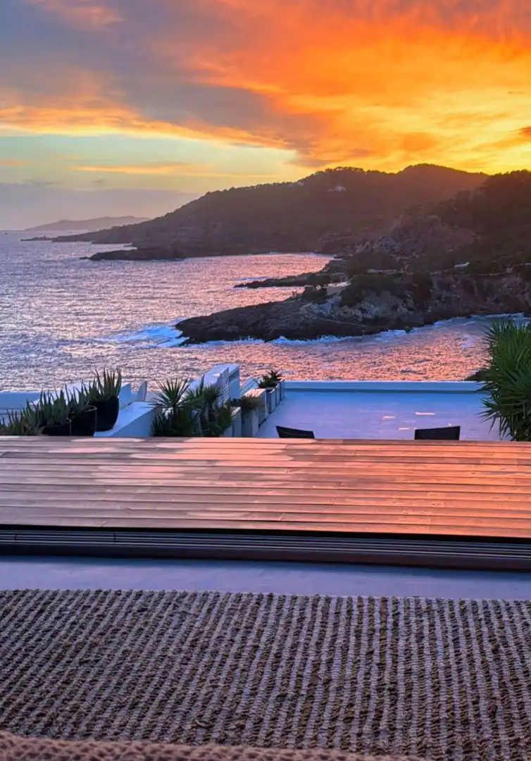 Terrace of Duplexes for rent in Santa Eulària des Riu  with Air Conditioner, Heating and Terrace