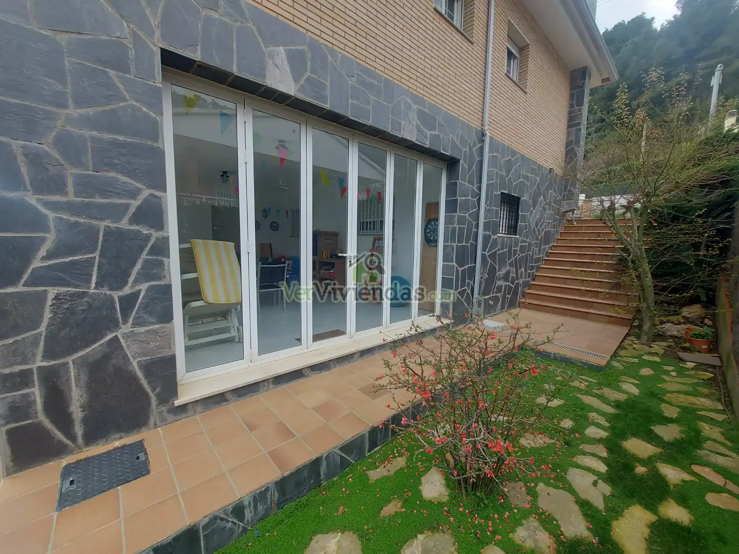 Jardín de Casa o chalet en venta en Vallirana con Calefacción, Jardín privado y Terraza