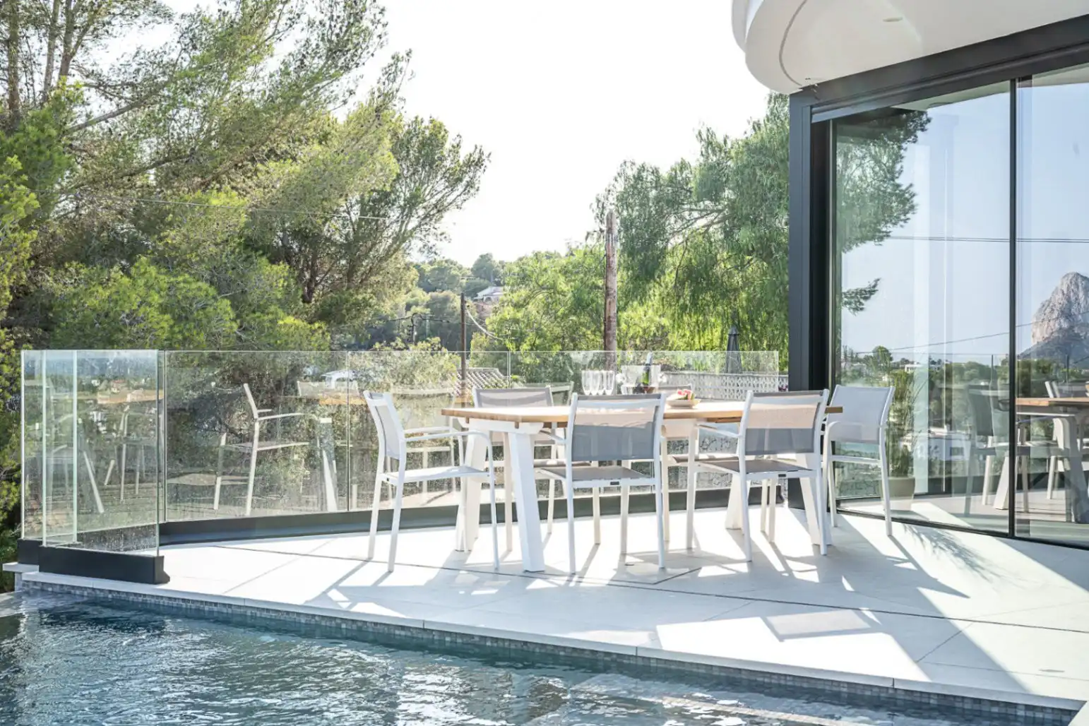 Terraza de Casa o chalet en venta en Benissa con Aire acondicionado, Amueblado y Alarma