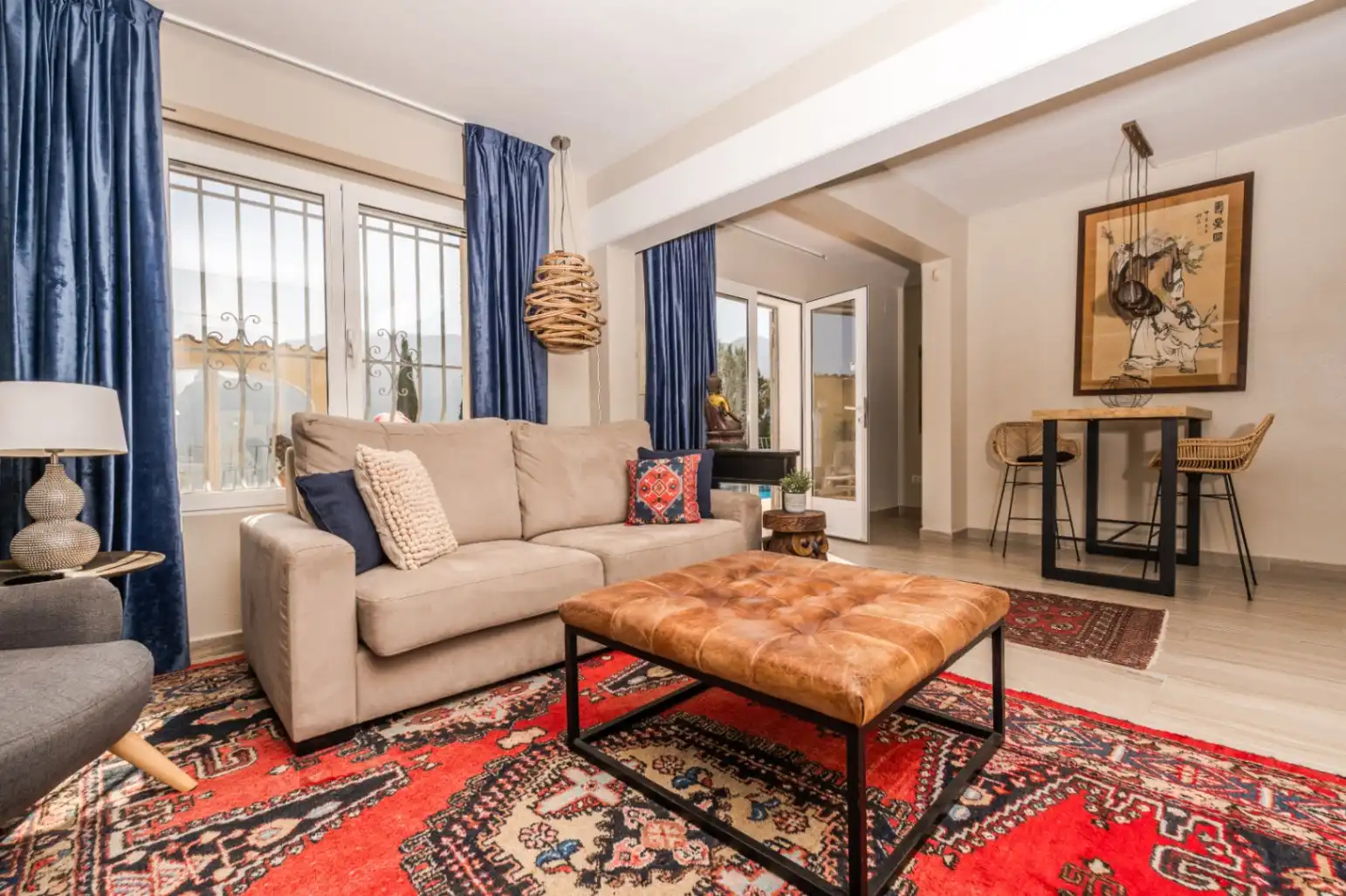 Living room of Houses for sale in Dénia  with Air Conditioner, Heating and Private garden