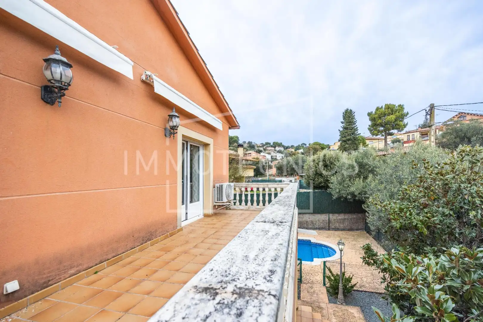 Terrassa de Casa o xalet en venda en Cànoves I Samalús amb Aire condicionat, Calefacció i Jardí privat