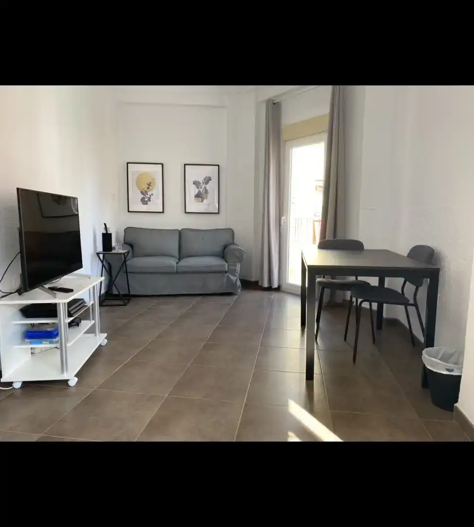 Wohnzimmer von Wohnung zum Verkauf in  Valencia Capital mit Klimaanlage und Balkon