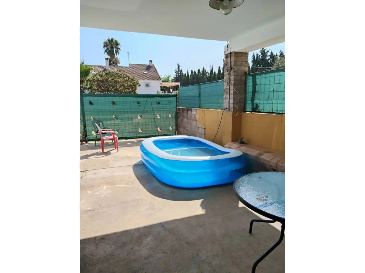 Piscina de Casa o chalet de alquiler en Carmona con Aire acondicionado, Calefacción y Jardín privado