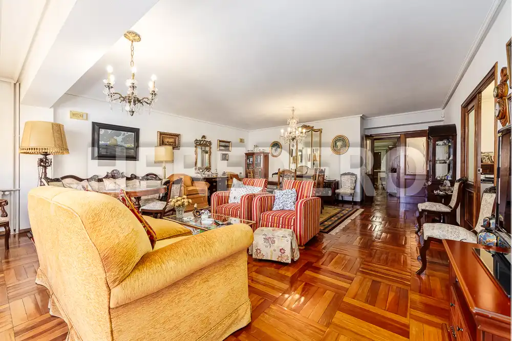 Living room of Flat for sale in Vigo   with Heating, Storage room and Balcony