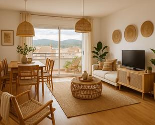 Sala d'estar de Àtic en venda en Vilanova del Camí amb Calefacció, Terrassa i Balcó