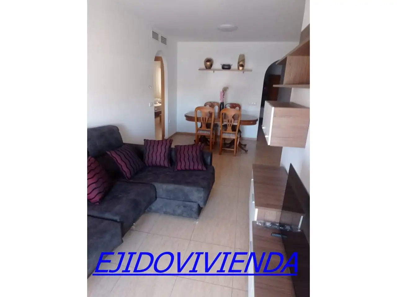 Sala de estar de Piso en venta en El Ejido con Terraza y Amueblado