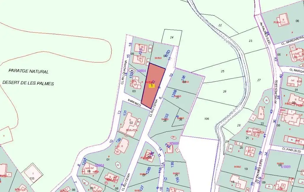 Wohnbaugrundstück zum Verkauf in Calle Río Senia 9, imagen 12