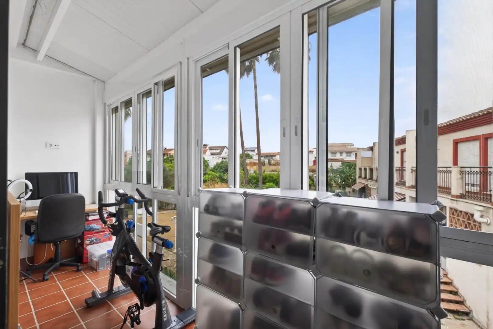 Terraza de Casa adosada en venta en Alhaurín de la Torre con Aire acondicionado, Terraza y Trastero