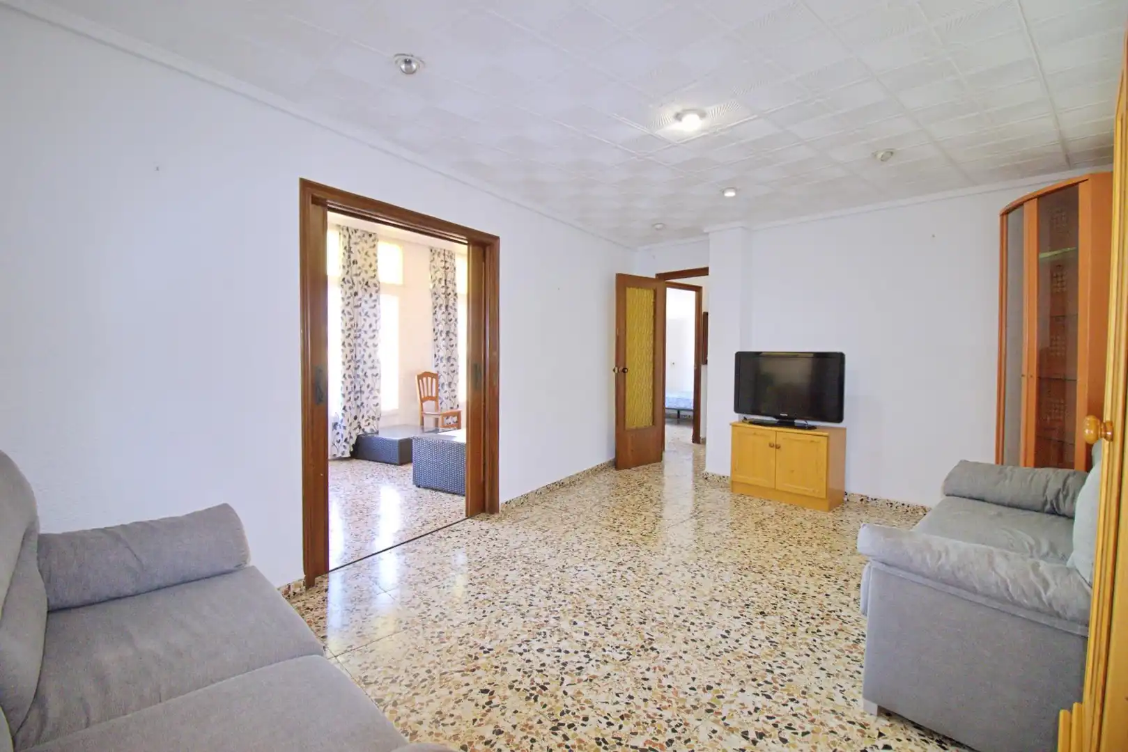 Wohnzimmer von Dachboden zum Verkauf in Elche / Elx mit Terrasse und Balkon