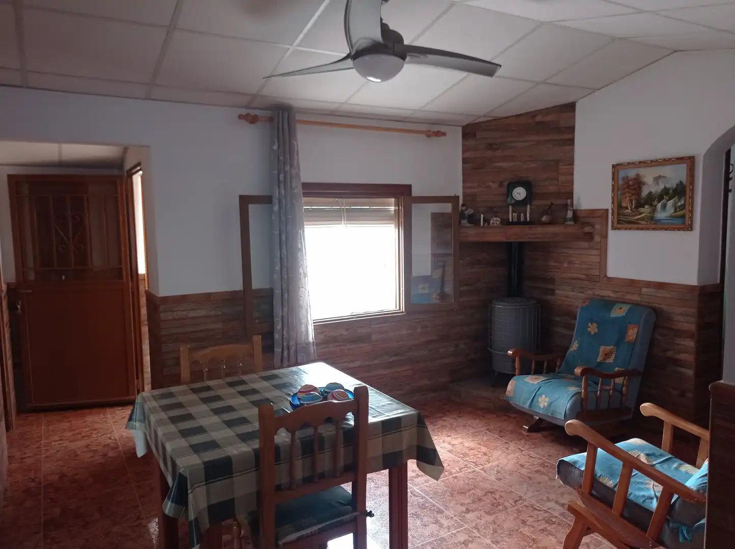Comedor de Finca rústica en venta en Fuente Álamo de Murcia con Calefacción, Jardín privado y Piscina