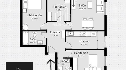 Foto 2 de Pis de lloguer a Toreros, Pizarrales, Salamanca