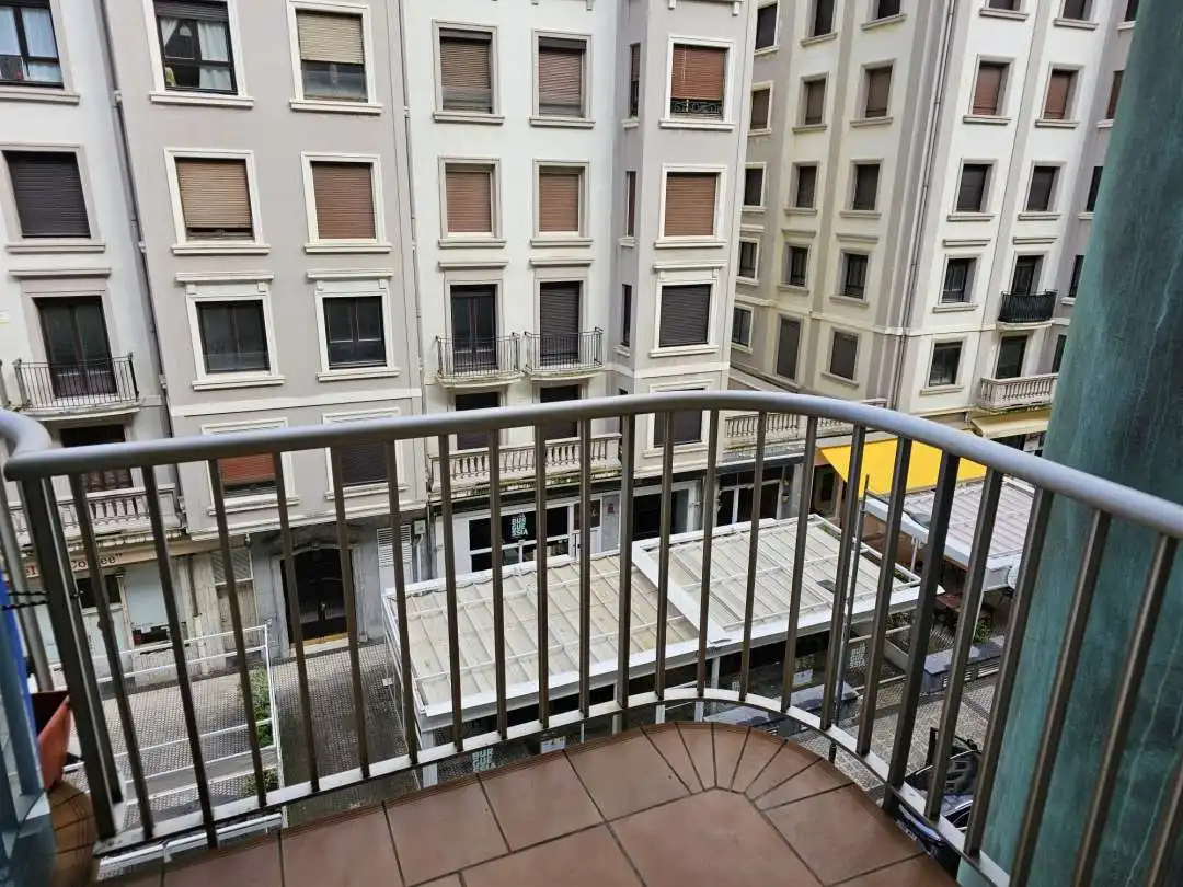 Terraza de Piso de alquiler en Donostia - San Sebastián  con Calefacción y Balcón