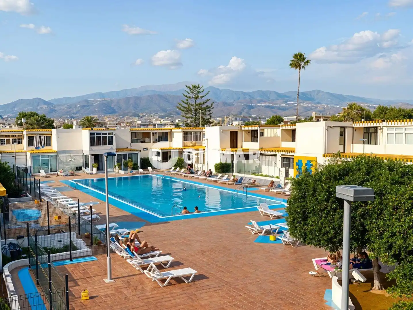 Vista exterior de Estudio en venta en Arona con Jardín privado, Piscina y Balcón