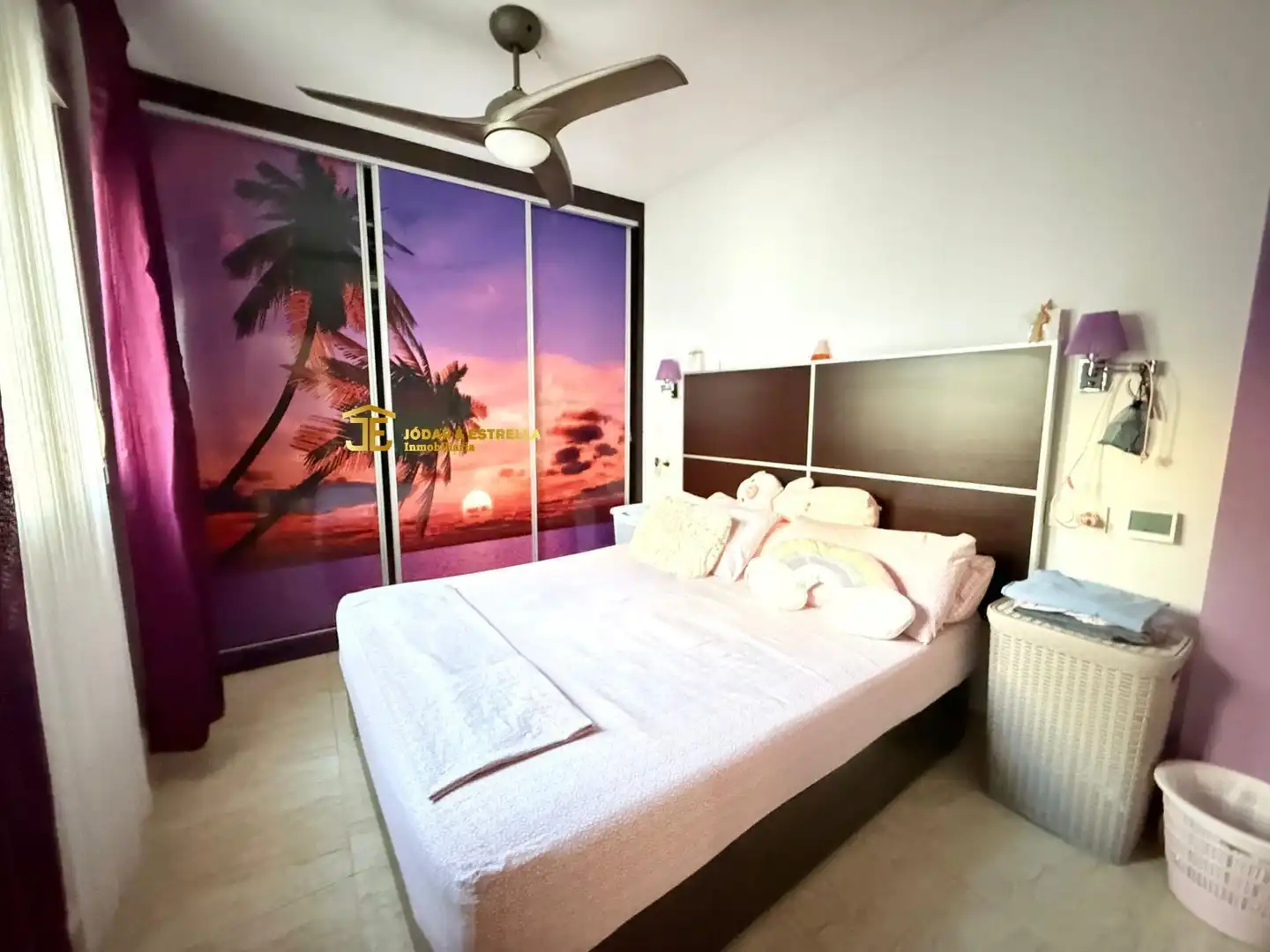 Bedroom of Attic for sale in Lorca  with Heating, Terrace and Furnished