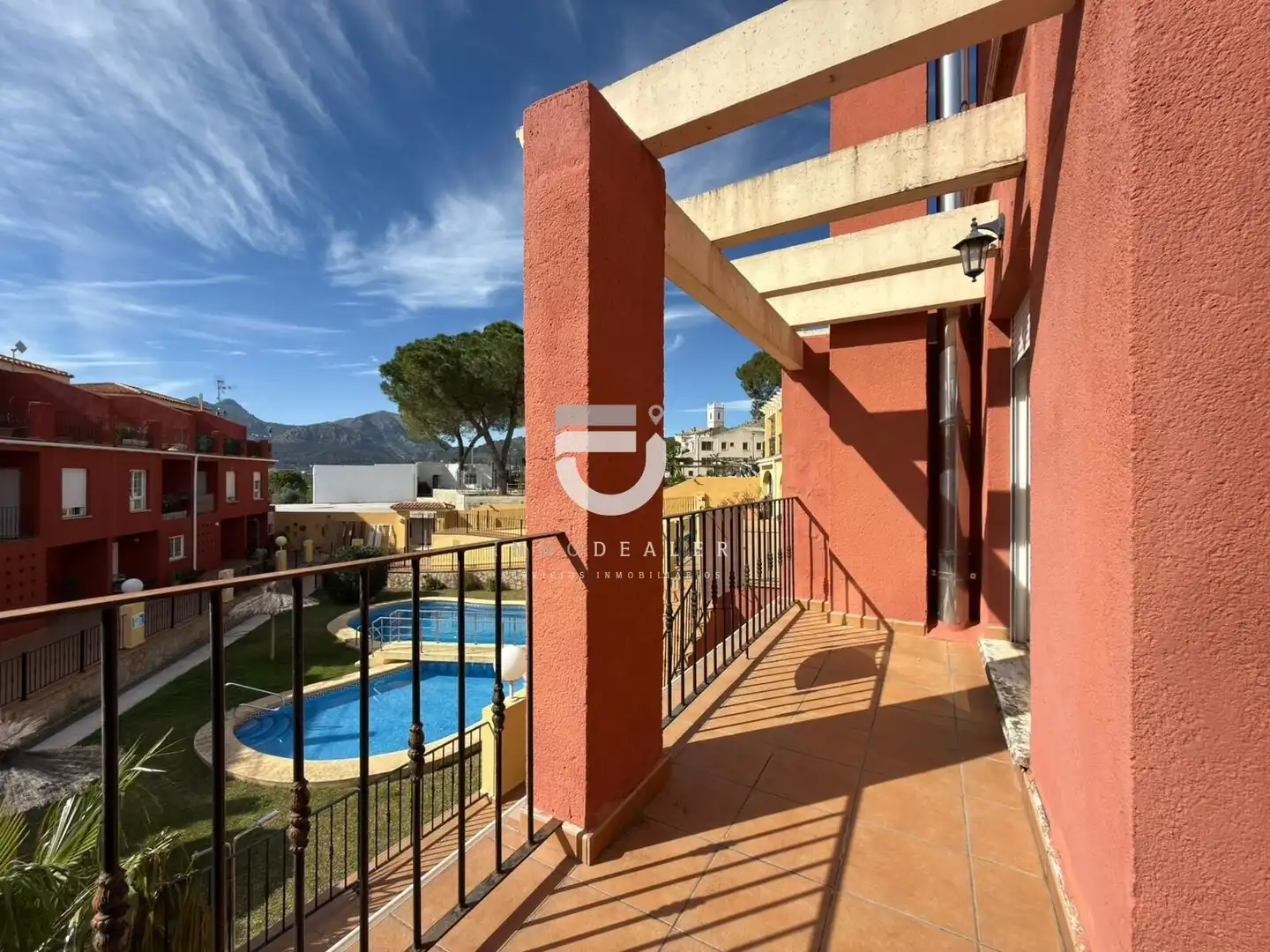 Exterior view of Houses for sale in Sanet y Negrals  with Private garden, Balcony and Community pool
