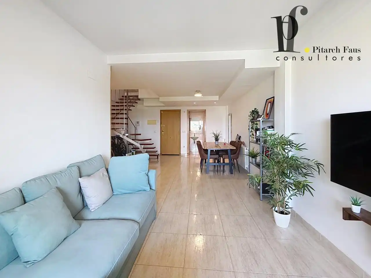 Sala de estar de Piso en venta en Benissanó con Calefacción y Balcón