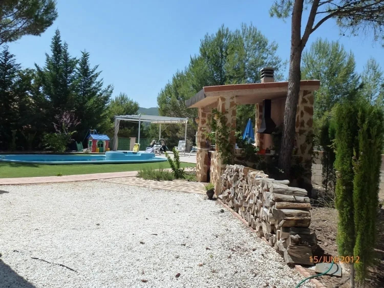 Garden of House or chalet for sale in Alcoy / Alcoi