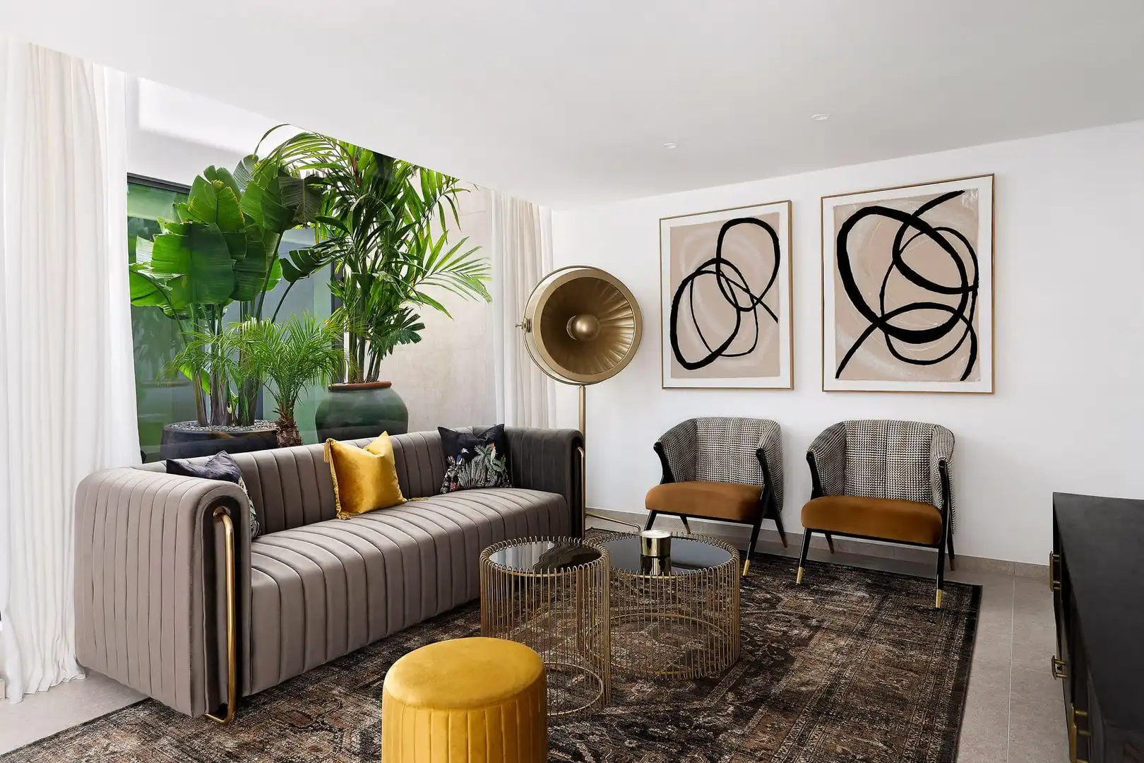 Living room of Houses for sale in La Nucia