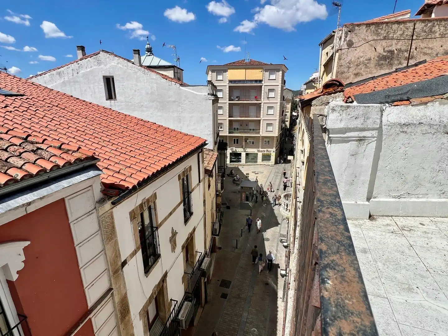 Vista exterior de Casa o xalet en venda en Plasencia amb Terrassa