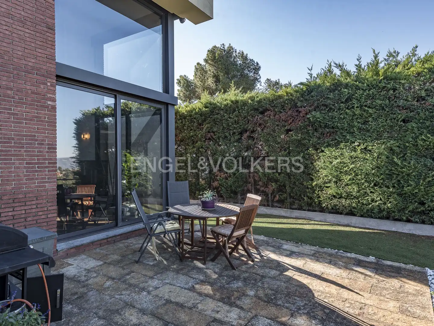 Terraza de Casa o chalet de alquiler en Vacarisses con Aire acondicionado, Calefacción y Jardín privado